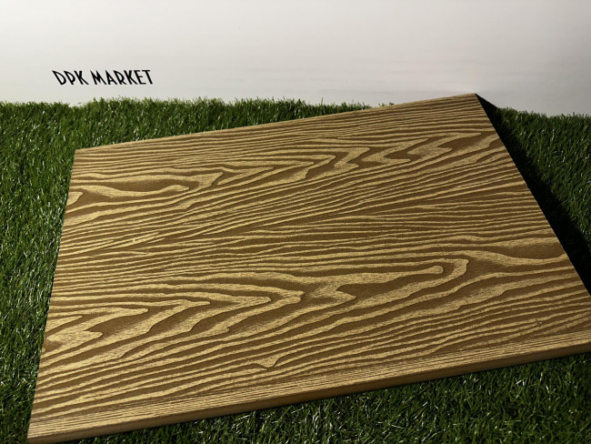 Ступень полнотелая 3D Step из дпк Орех